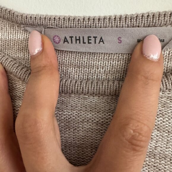 Athleta Knitted Fall Dress | Size S | Cozy & Stylish - Picture 4 of 5